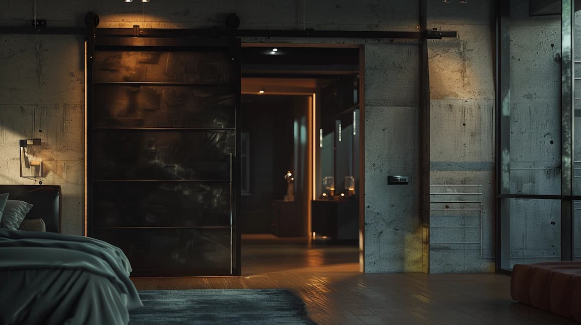 Industrial Barn Doors detail 3