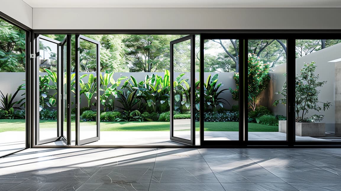 Bi-Fold Garden Doors detail 4