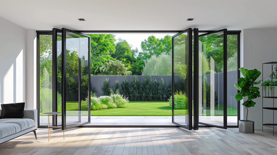 Bi-Fold Garden Doors detail 6