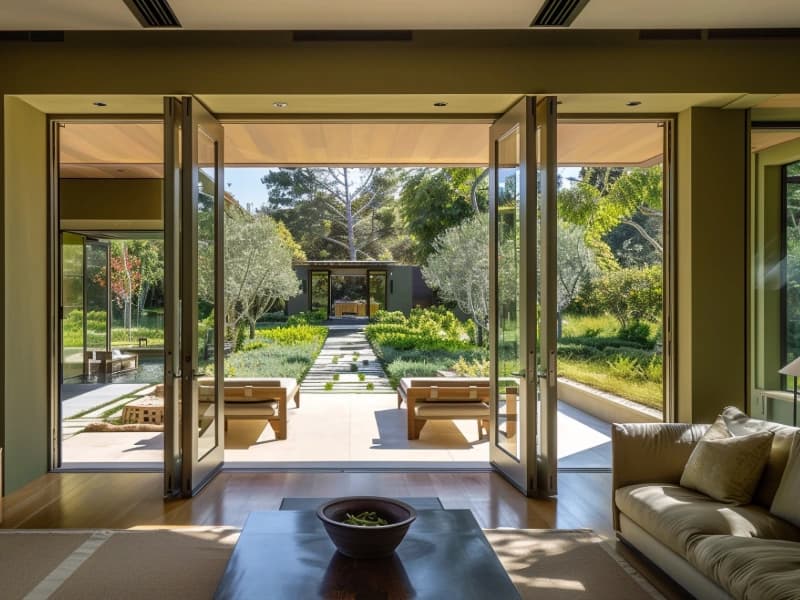 Merging Indoor and Outdoor Living with Steel Bi-Folds