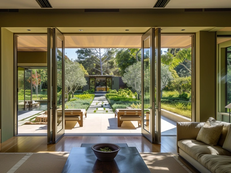 Bi-Fold Doors opening to garden